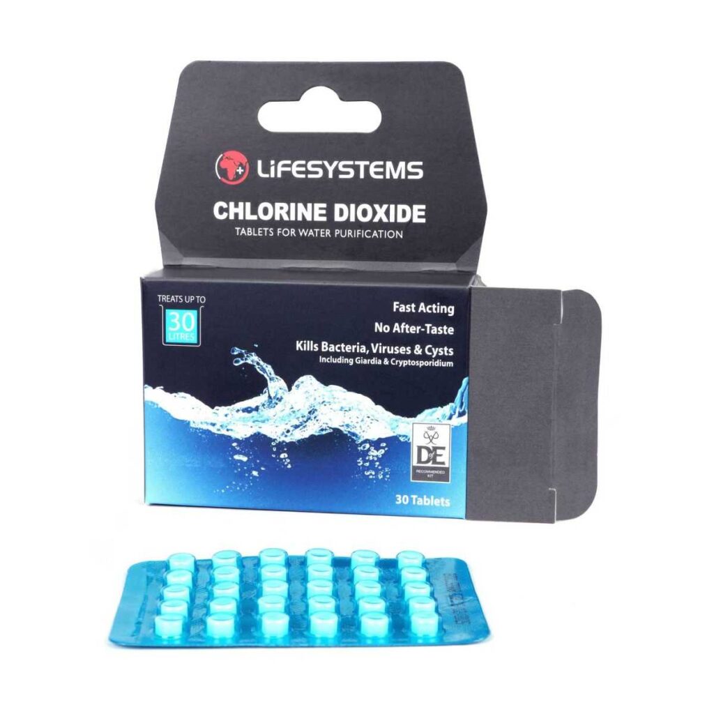 LifeSystem Chlorine dioxide tablets
