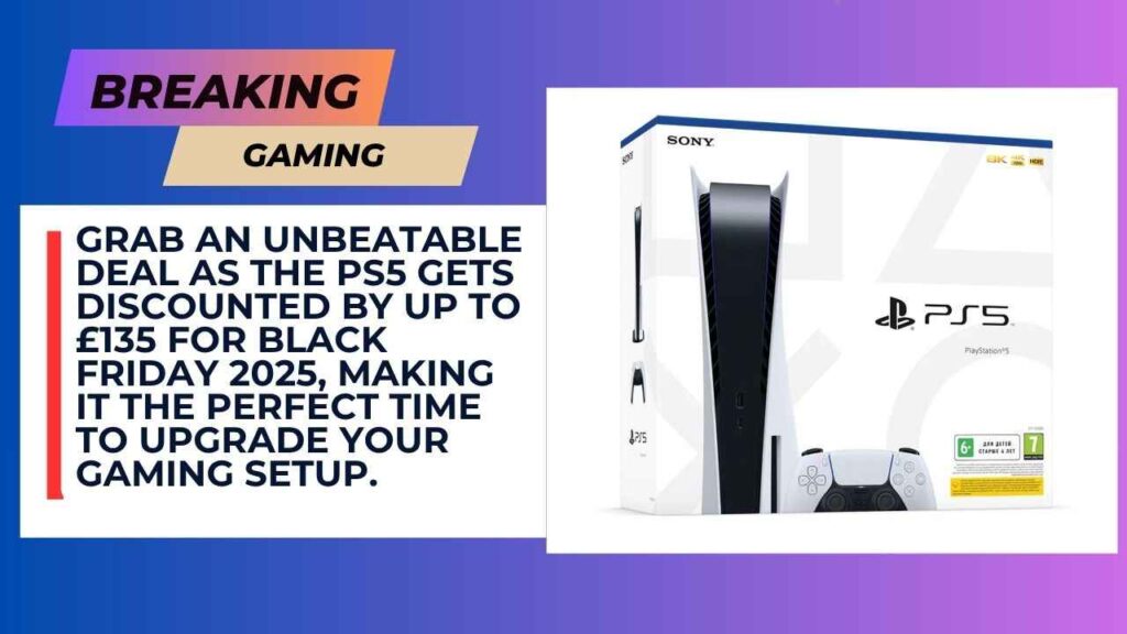 PS5 Console Discounted to £135