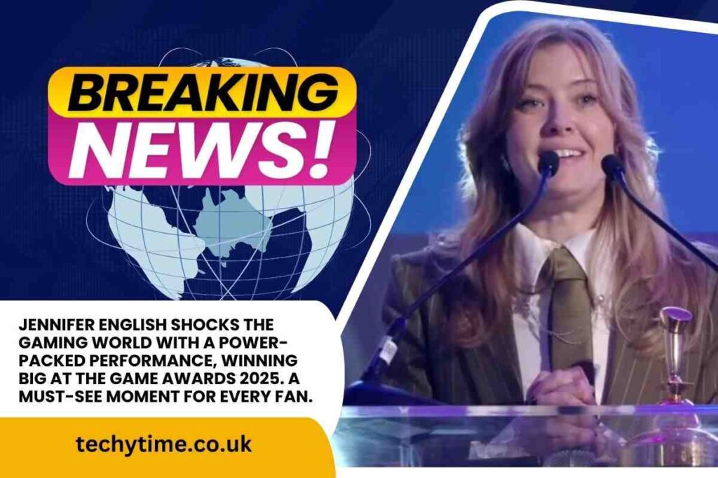 Jennifer English Stuns Gaming Community With Top Performance Victory at The Game Awards 2025 Jennifer English