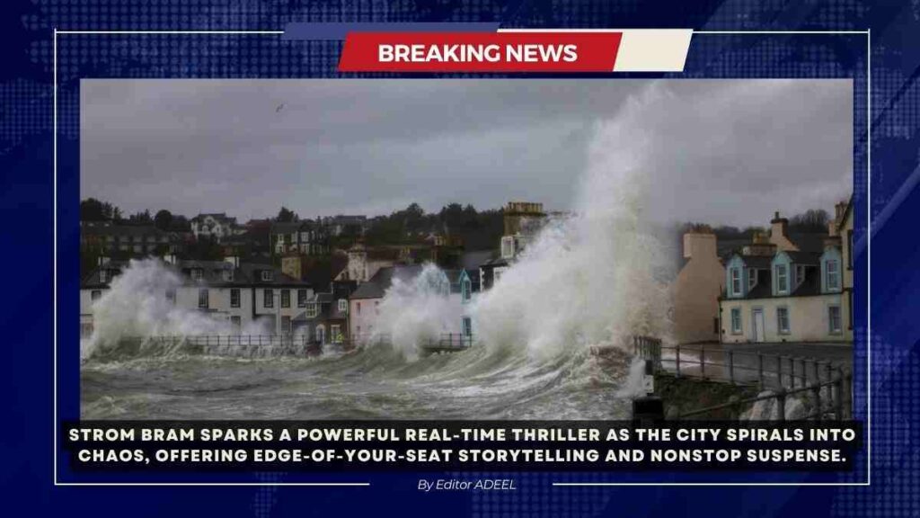 Strom Bram Turns the City Into a Real-Time Thriller Strom Bram