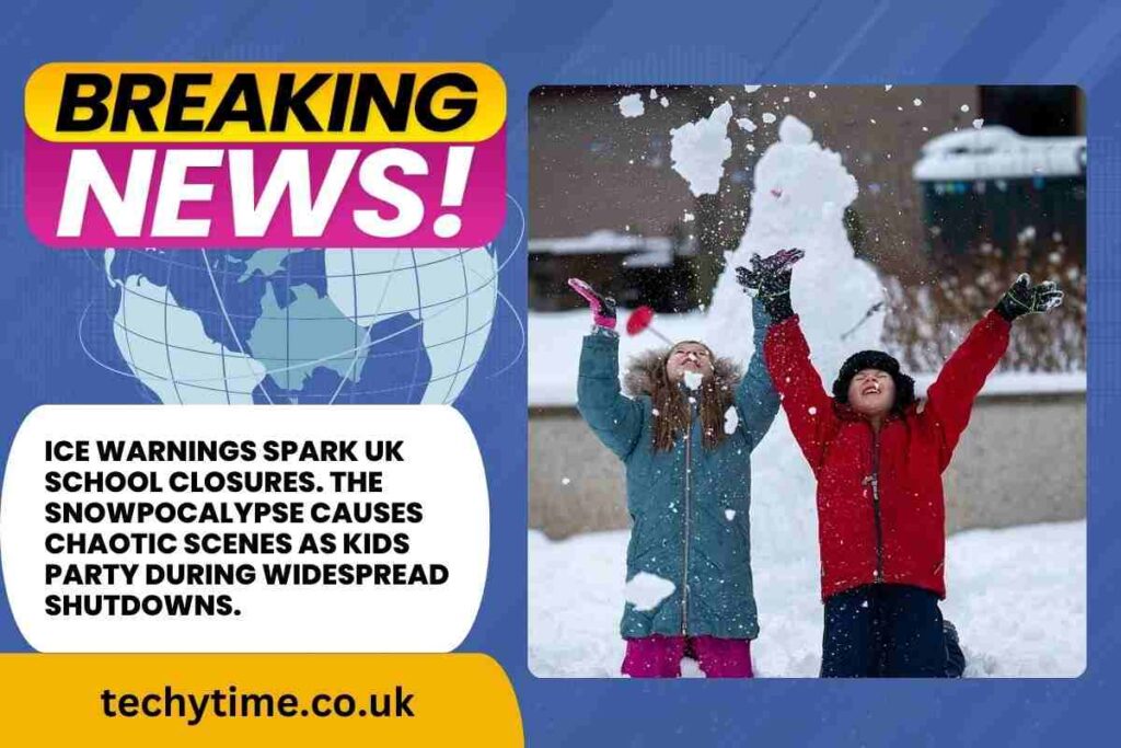 Snowpocalypse Hits UK Schools: Kids Party as Ice Warnings Spark Epic Closure!