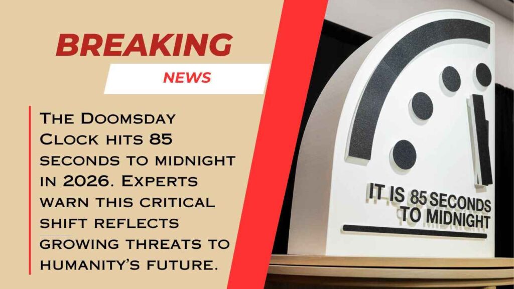 The Doomsday Clock Moves to 85 Seconds