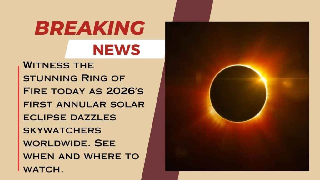 Ring of Fire Solar Eclipse
